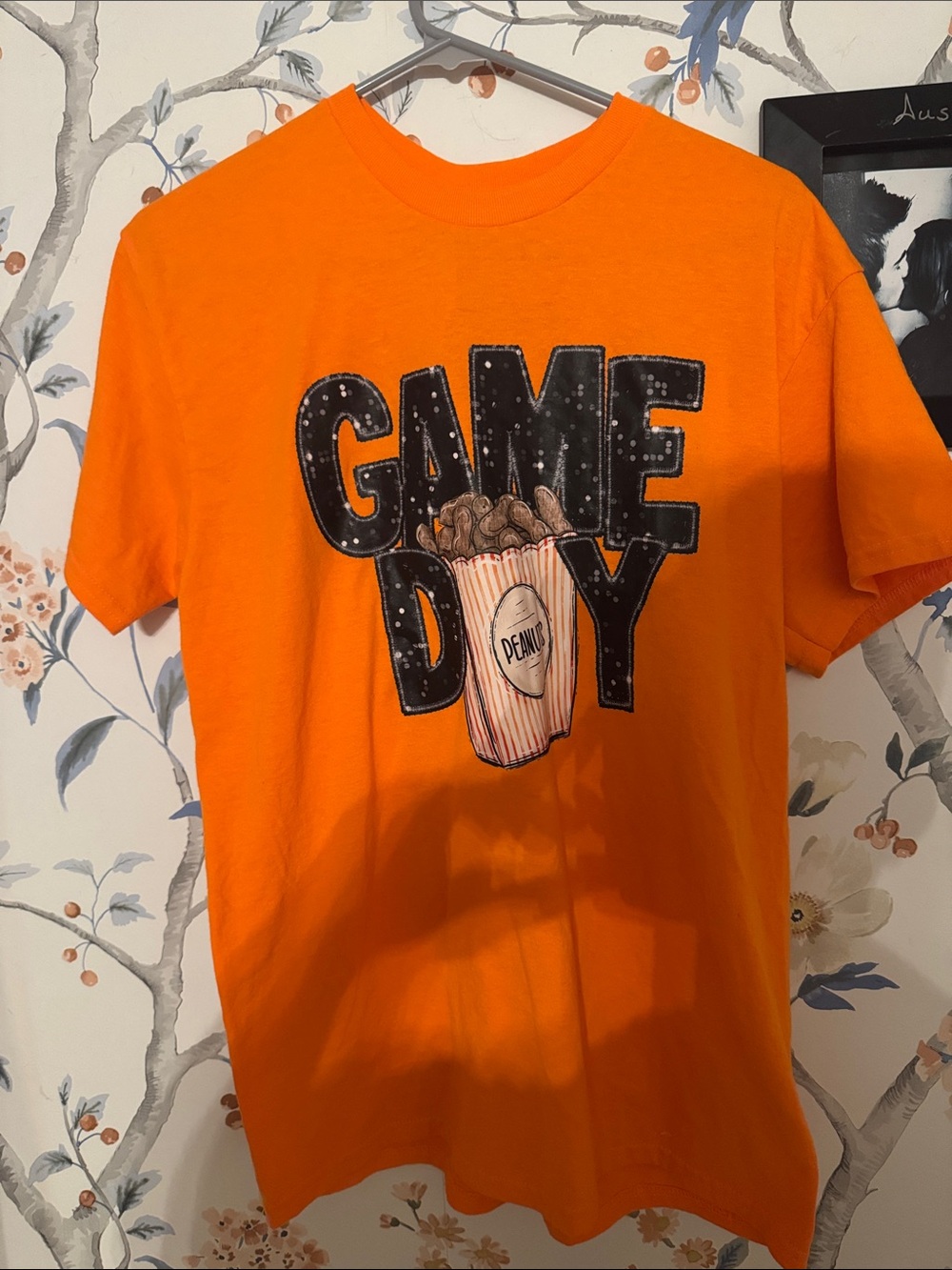 Gildan Bright Orange "Game Day" Graphic Tee